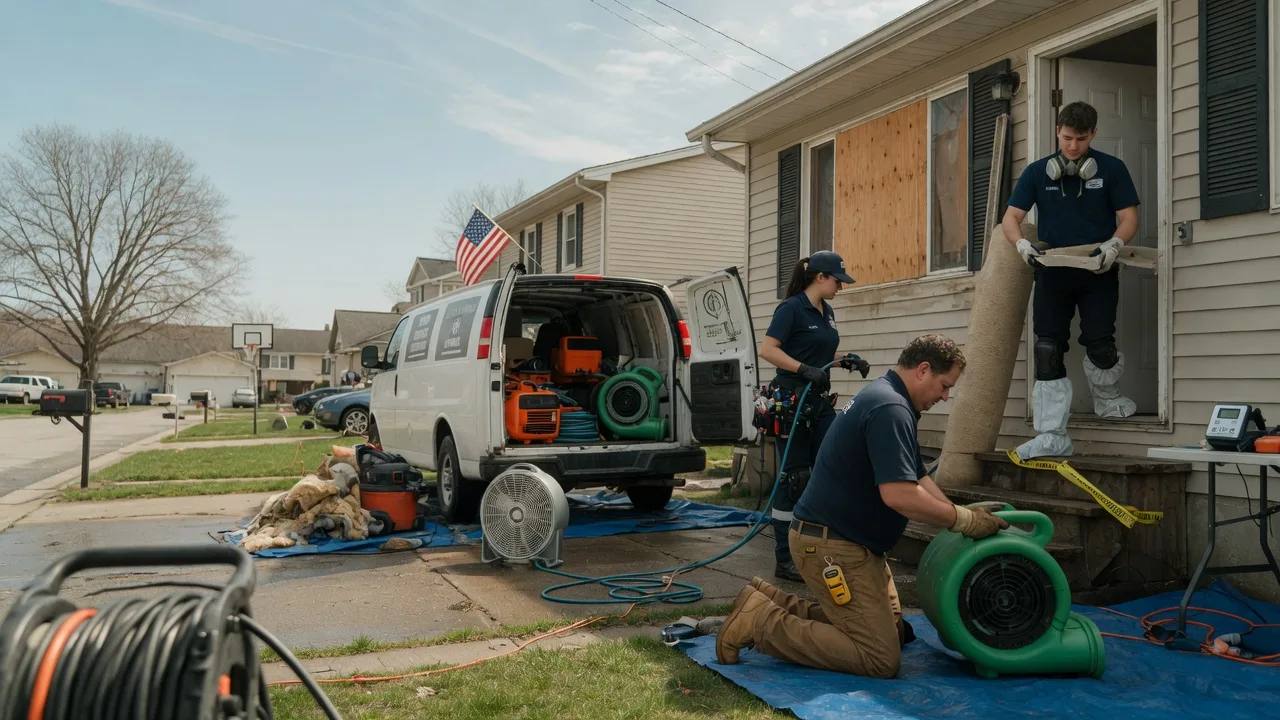 Water Damage Restoration in Herington, KS near me